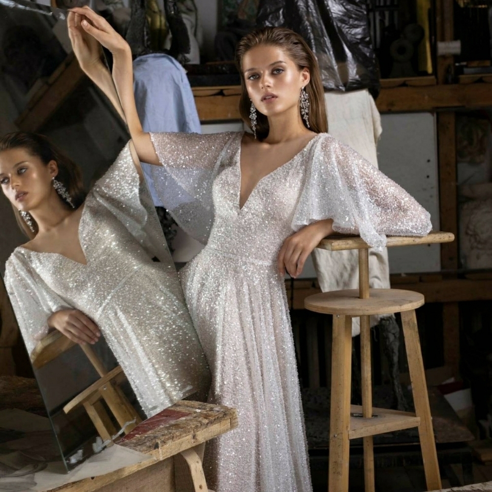 Sparkly Wedding Gown (unaltered)